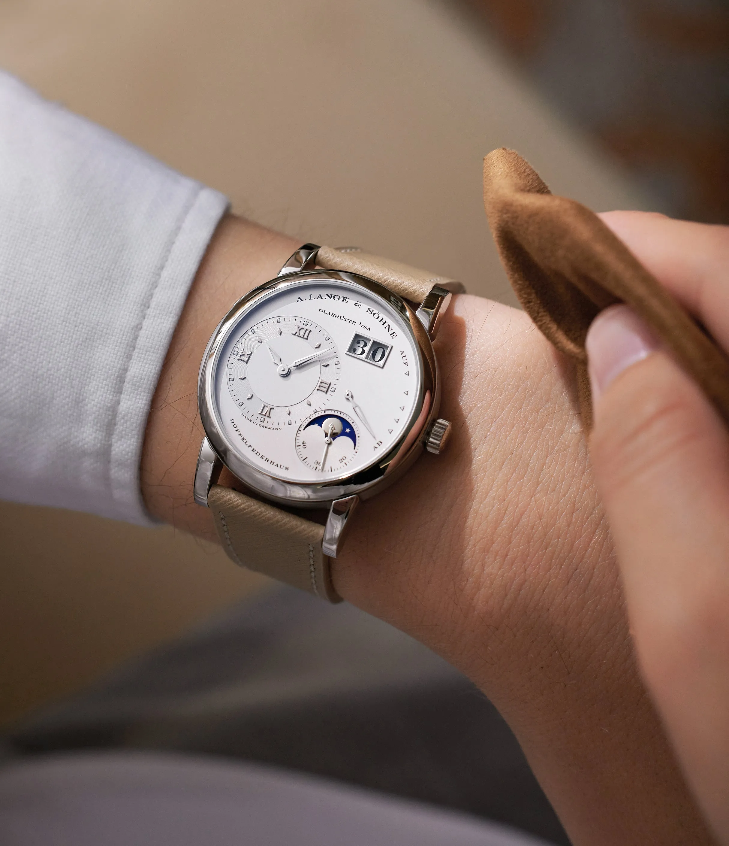 Lange 1 | Moonphase | Platinum