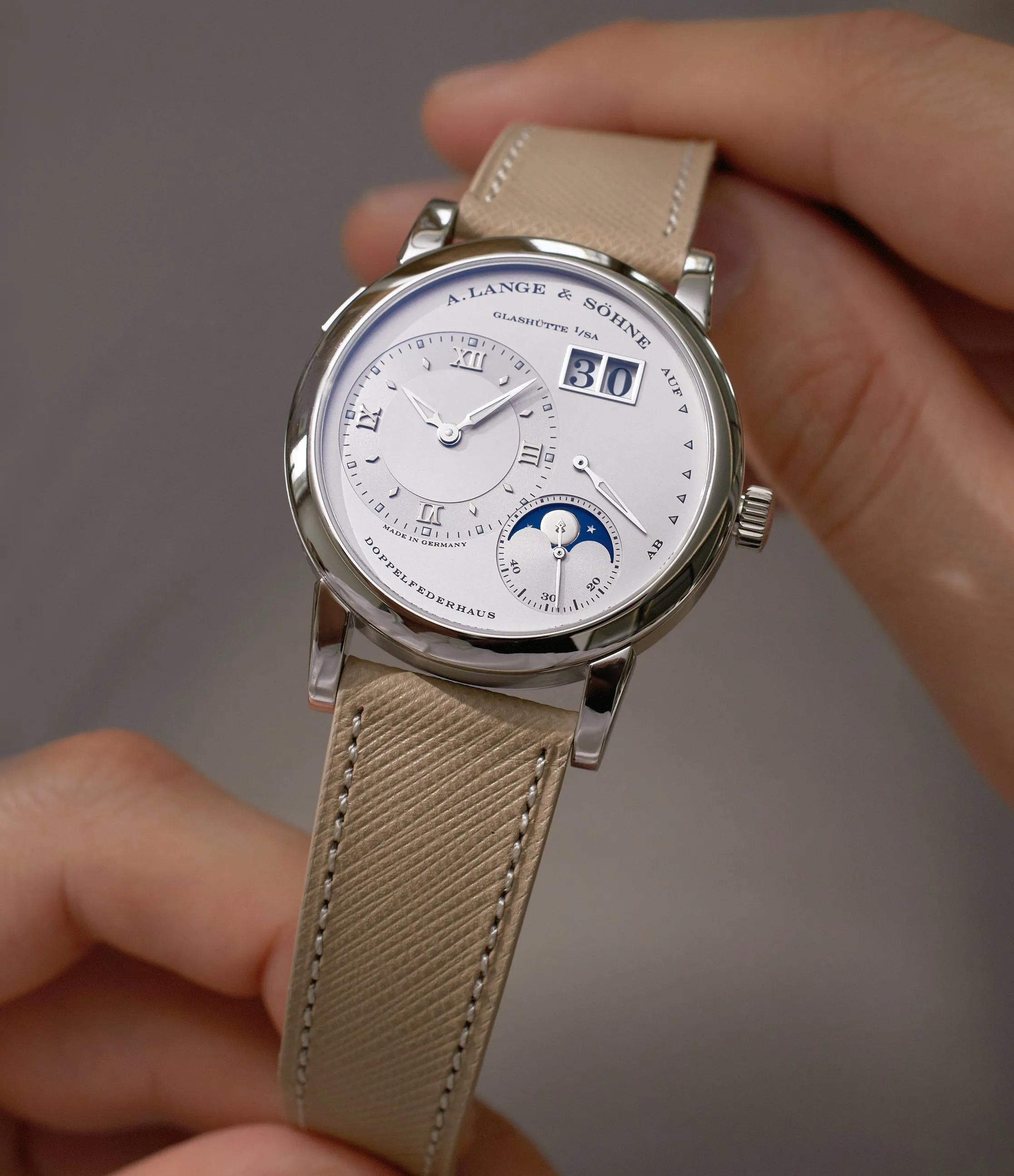Lange 1 | Moonphase | Platinum