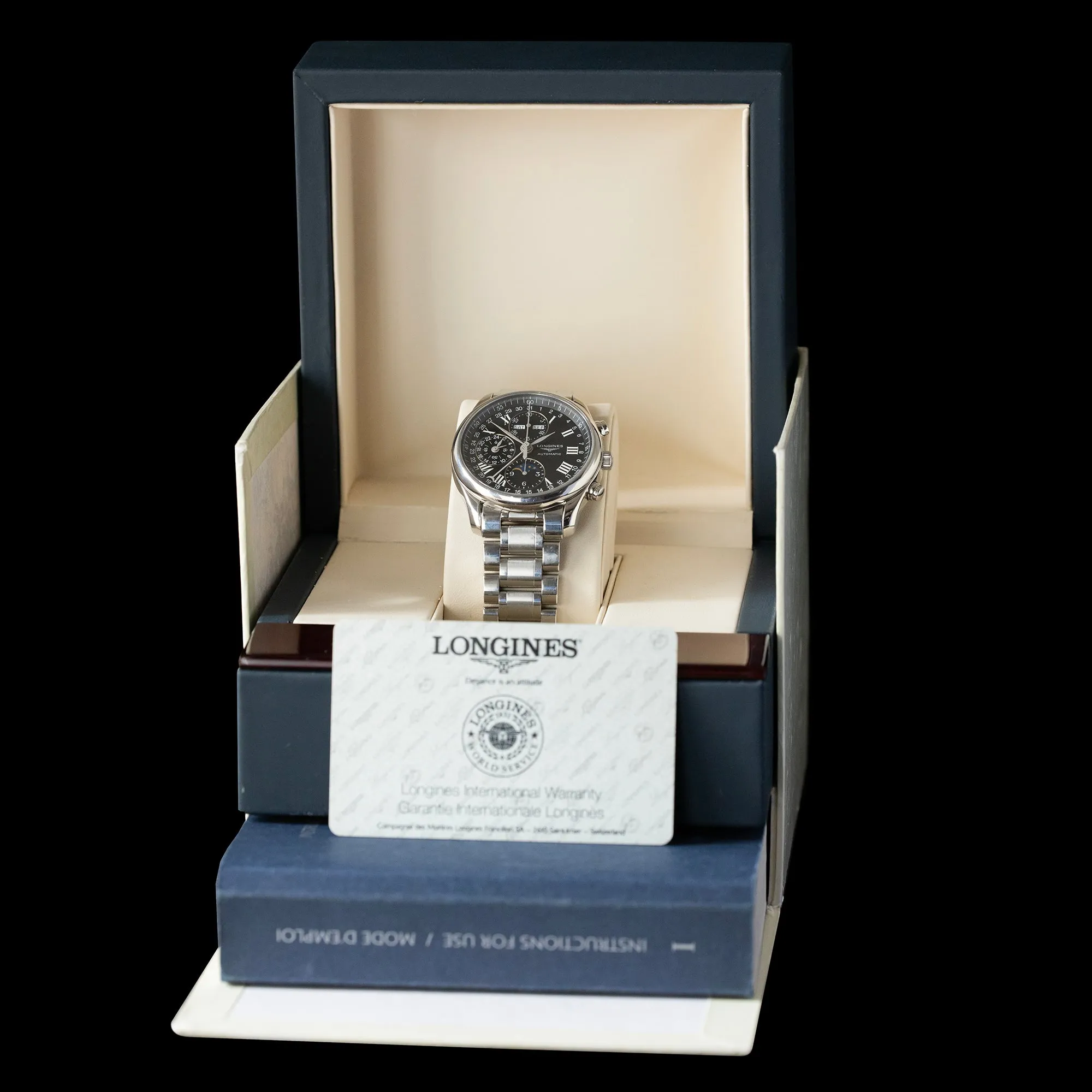 Longines - Master Collection Moonphase Chronograph Calendar L2.673.4.51.6