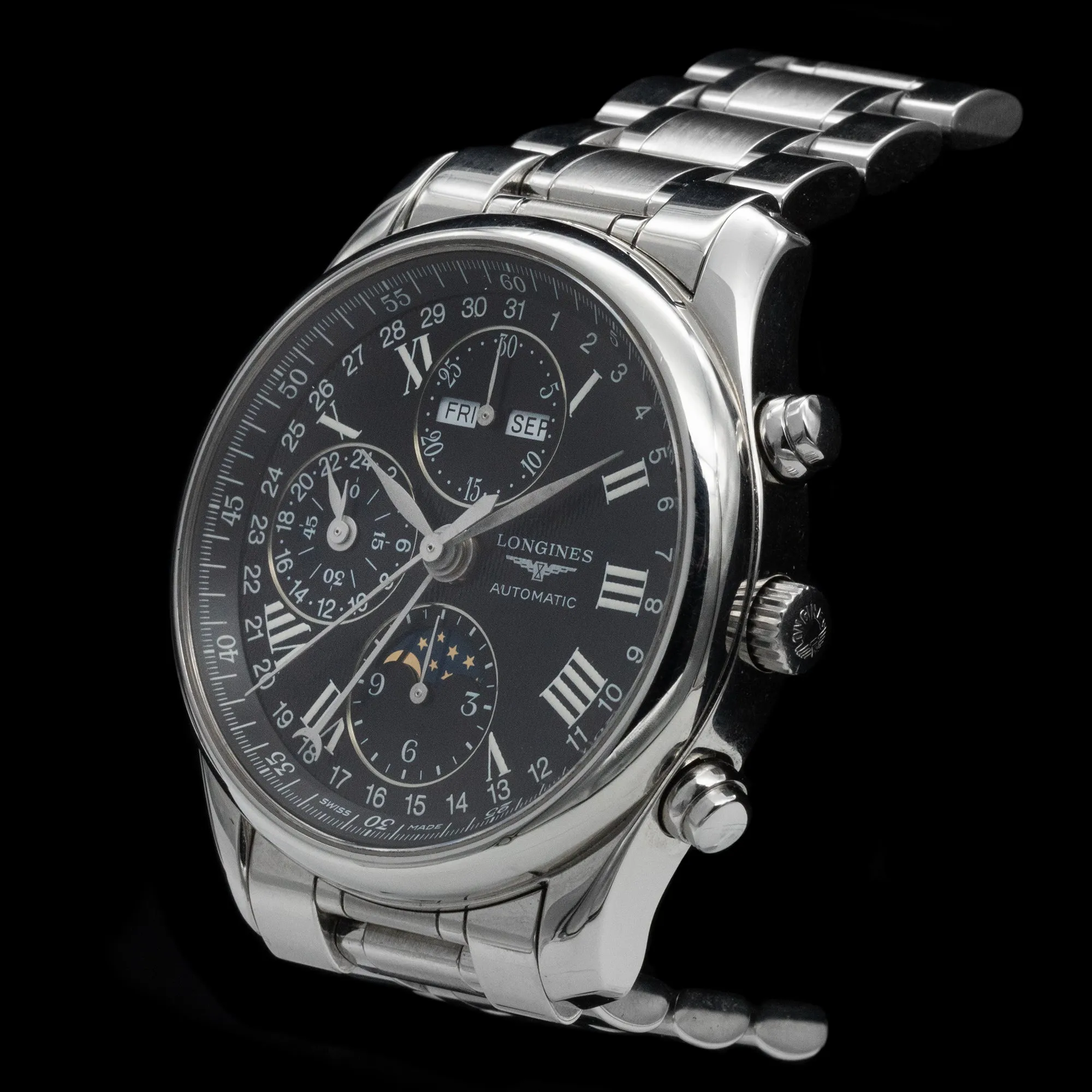 Longines - Master Collection Moonphase Chronograph Calendar L2.673.4.51.6