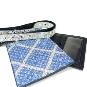Mariners Cross Light Blue Crystal Cellphone Crossbody - Jacqueline Kent
