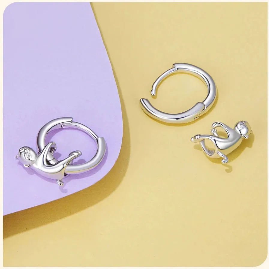 Meows & Mischief Cat Earrings