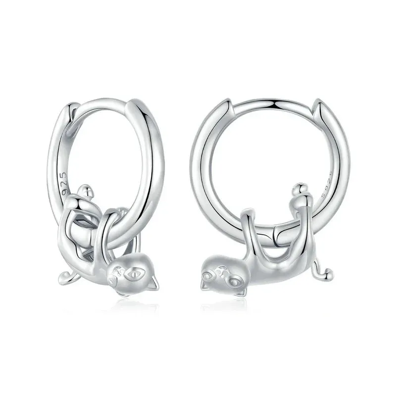 Meows & Mischief Cat Earrings
