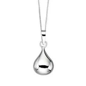 Mini Teardrop Silver Pendant