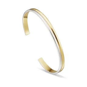 Mixed Metal Cuff Bracelet