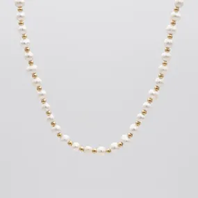 Nadia Pearl Bead Necklace
