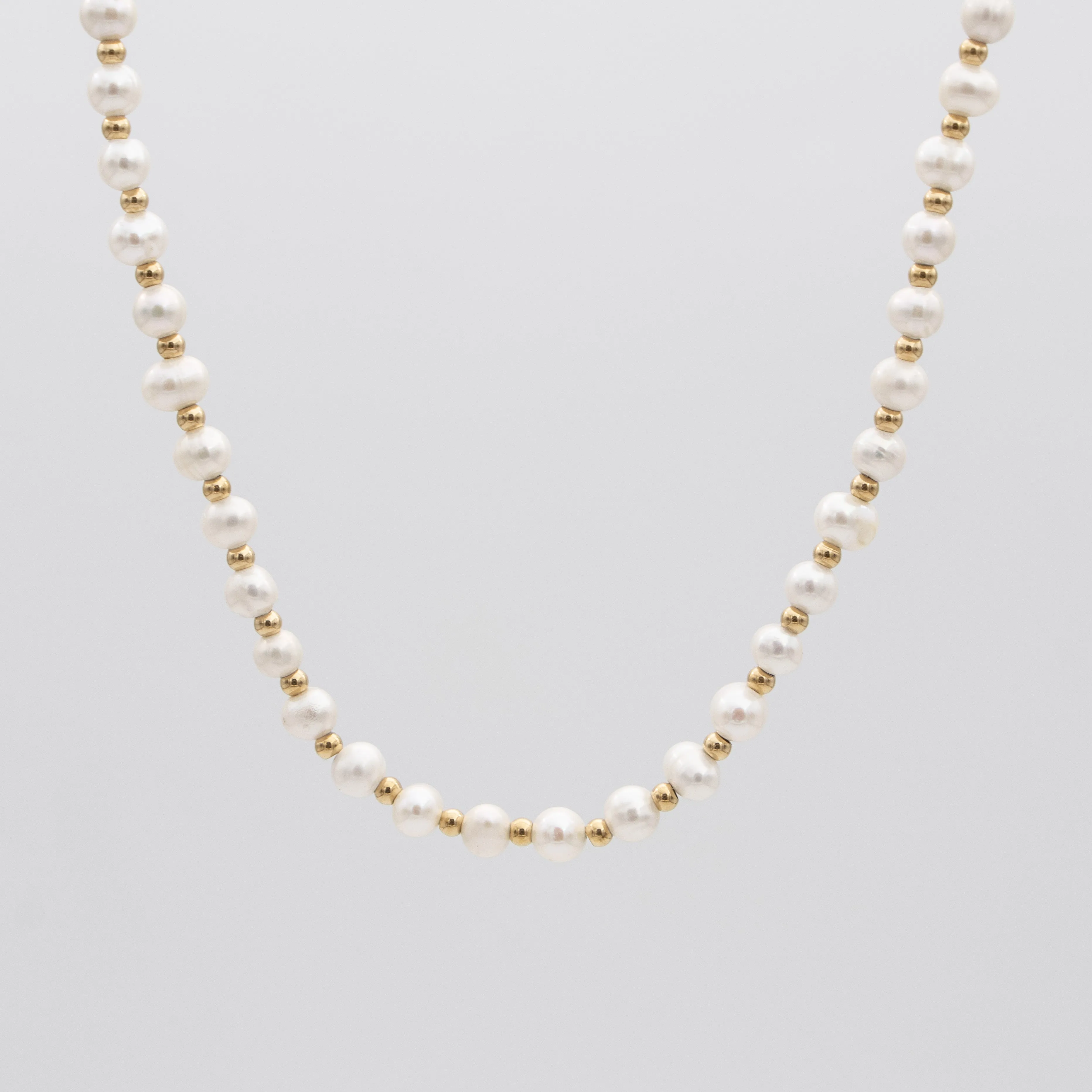 Nadia Pearl Bead Necklace