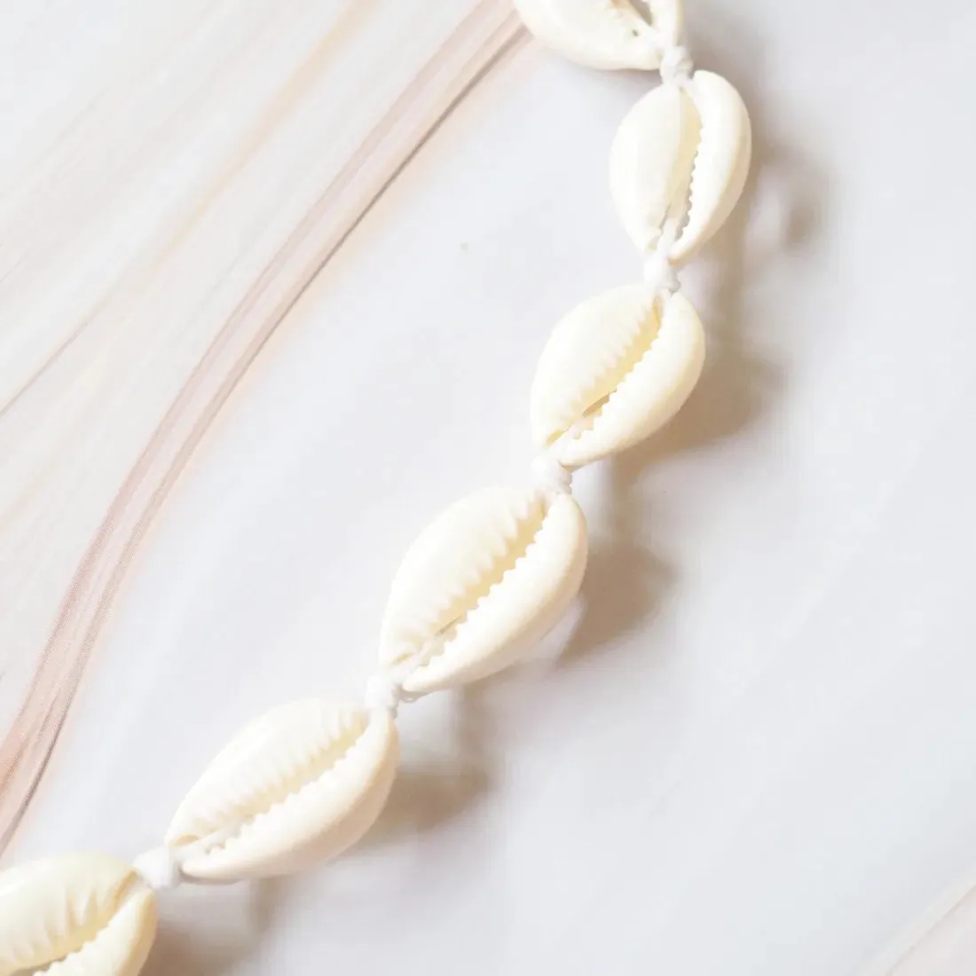 Napali Seashell & Pearls Hawaiian Necklace