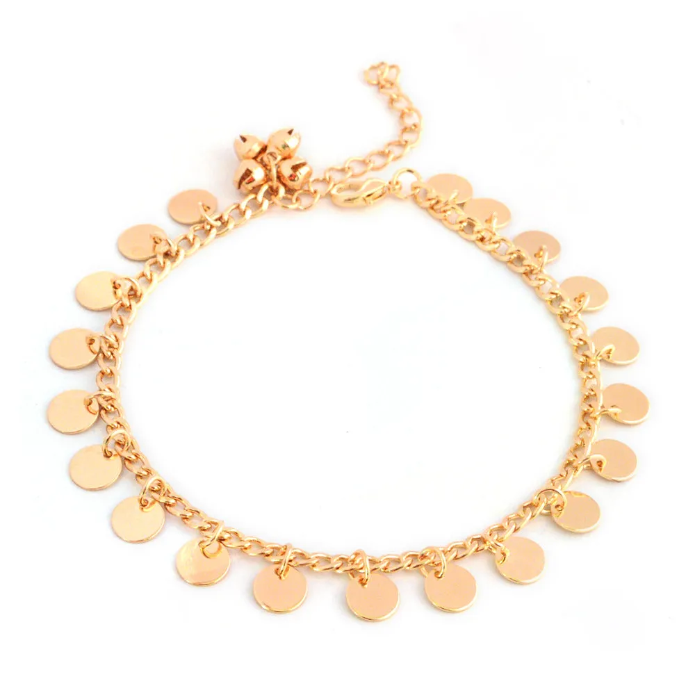 New bohemian bell handwoven bracelet anklet Woman