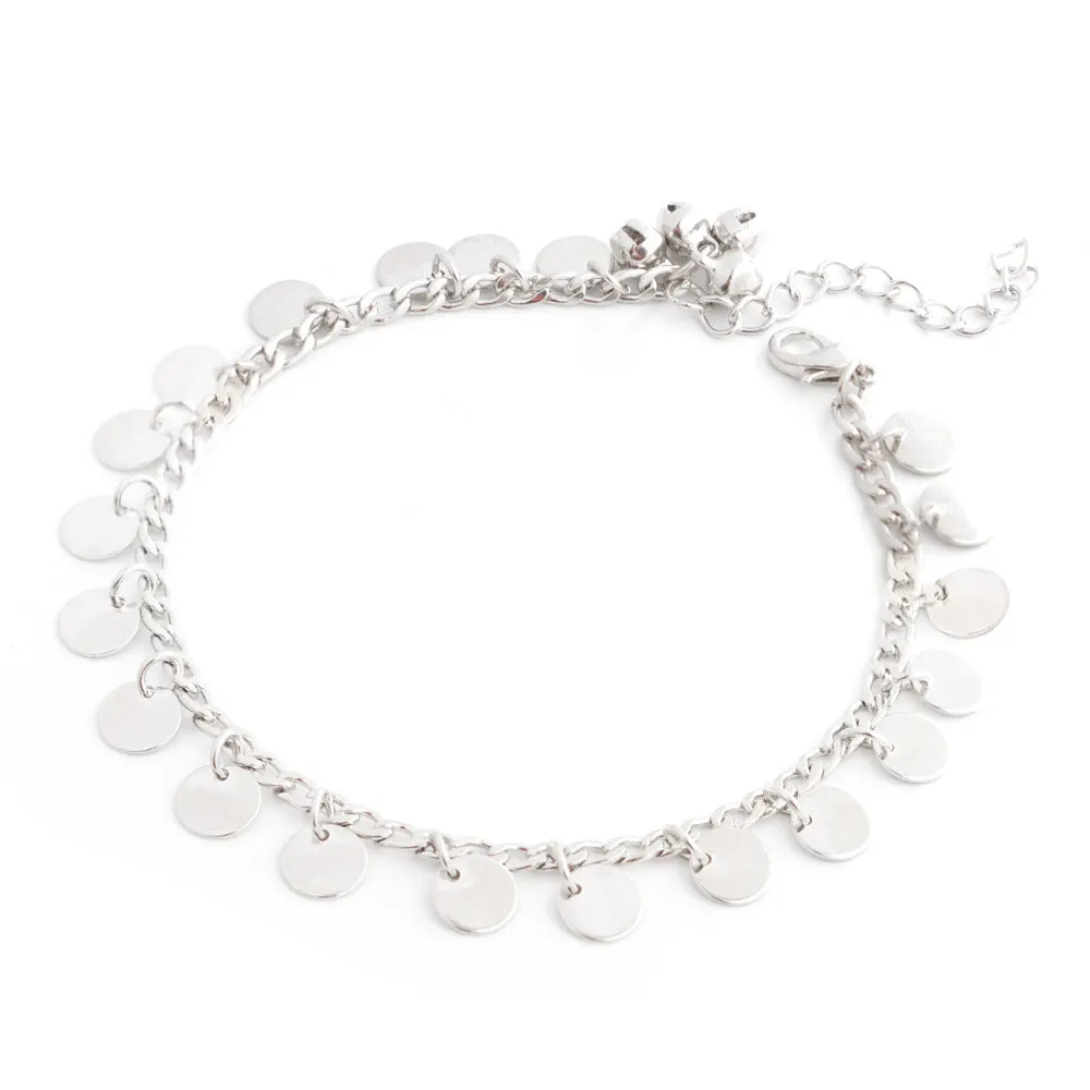 New bohemian bell handwoven bracelet anklet Woman