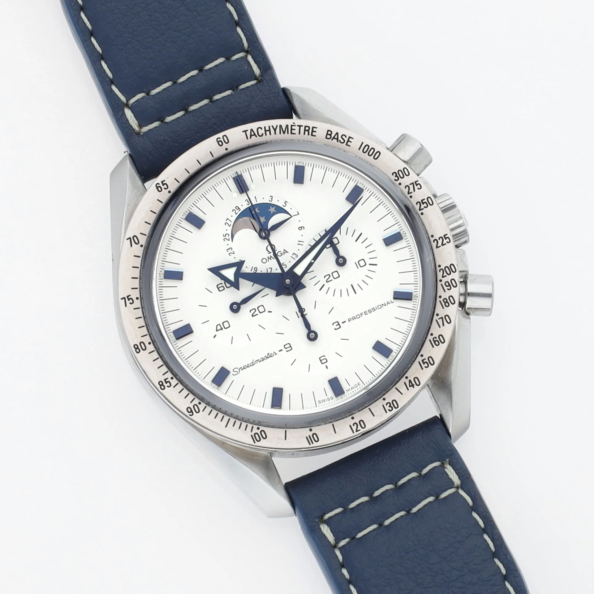 Omega Speedmaster 3575.20 Date Moonphase Broad Arrow Hands
