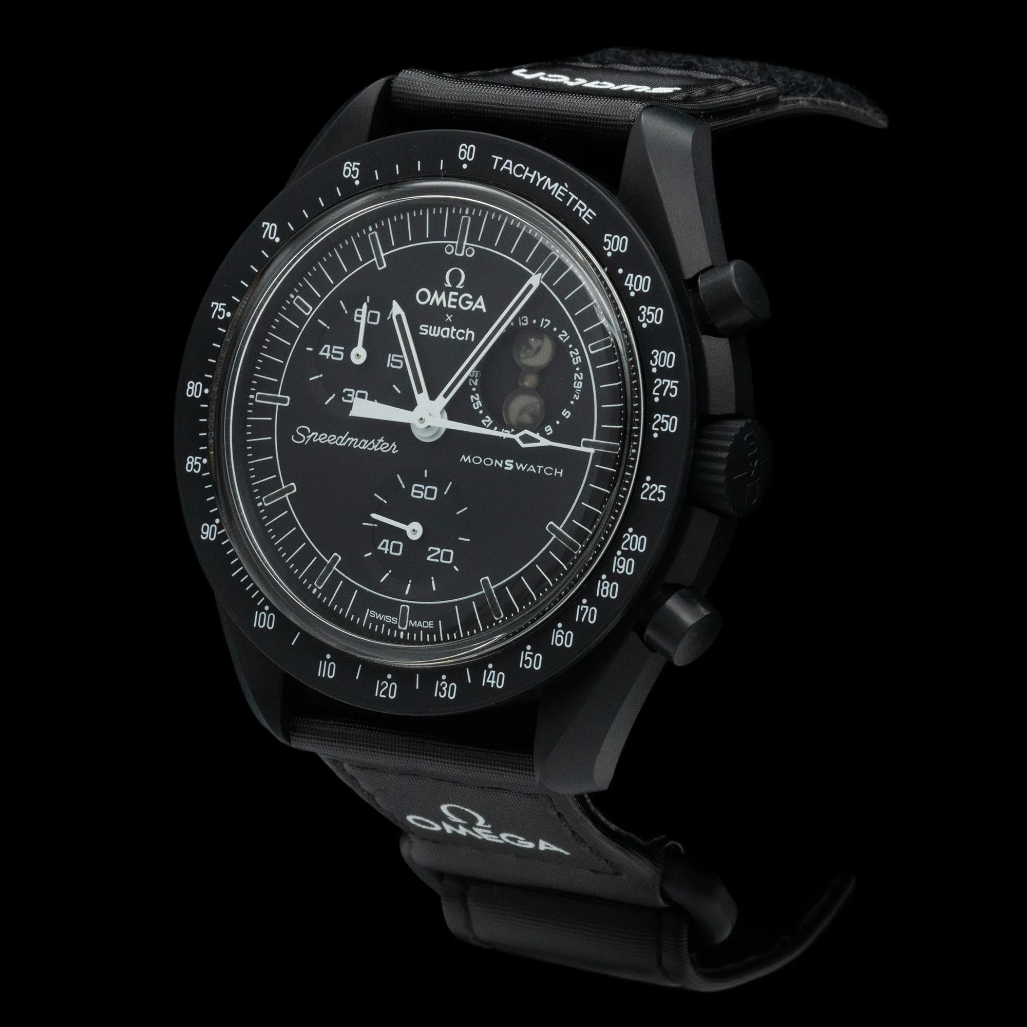 Omega x Swatch Mission to MoonPhase 'New Moon Snoopy'