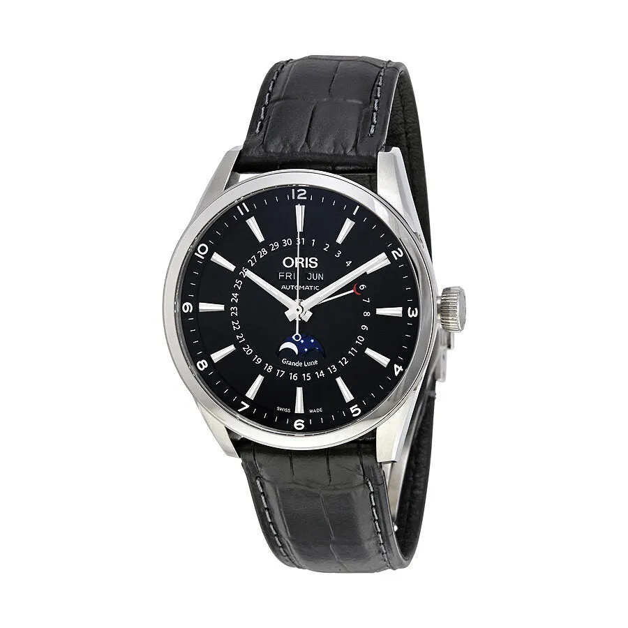 Oris Artix Complication Moonphase Automatic Men's Watch 915-7643-4034LS 01 915 7643 4034-07 5 21 81FC