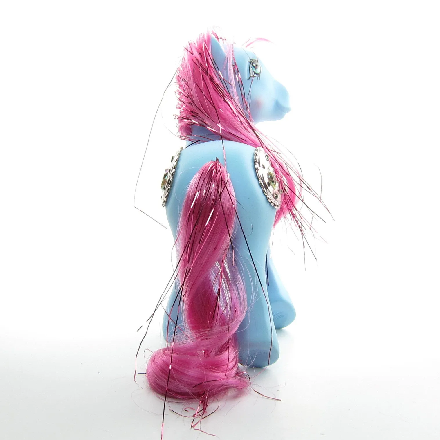 Princess Royal Blue Sapphire Vintage G1 My Little Pony with Accessories