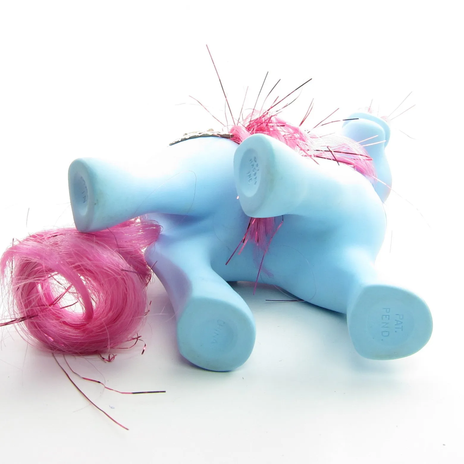 Princess Royal Blue Sapphire Vintage G1 My Little Pony with Accessories