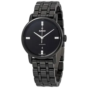 Rado DiaMaster Automatic Diamond Black Dial Ladies Watch R14043717