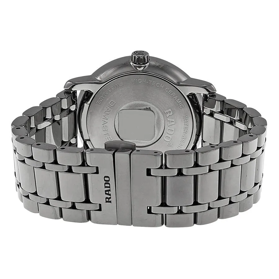 Rado DiaMaster Black Dial Plasma Ceramic Men's Watch R14072177