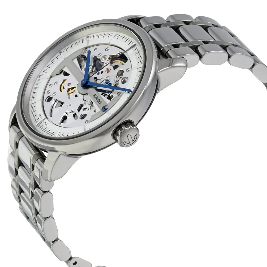 Rado Diamaster XL Grey Skeleton Dial Ceramic Men's Watch R14132122