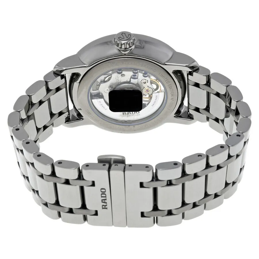Rado Diamaster XL Grey Skeleton Dial Ceramic Men's Watch R14132122