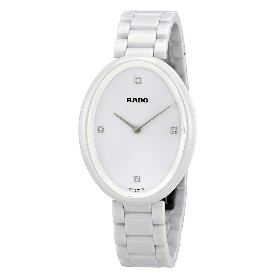 Rado Esenza White Dial White High-tech Ceramic Ladies Watch R53092712
