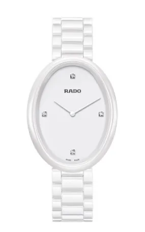Rado Esenza White Dial White High-tech Ceramic Ladies Watch R53092712