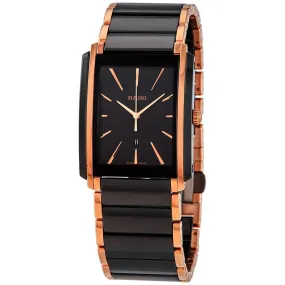 Rado Integral Quartz Black Dial Men's Watch R20227162