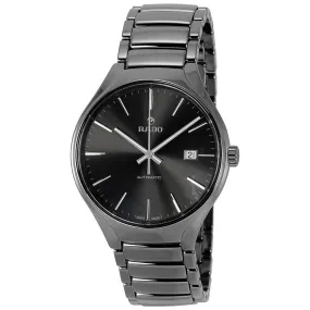 Rado True Automatic Gray Dial Plasma High-Tech Ceramic Men's Watch R27057102