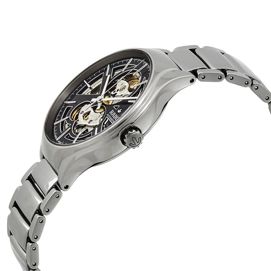 Rado True Automatic Open Heart Black/Skeleton Dial Men's Watch R27510152