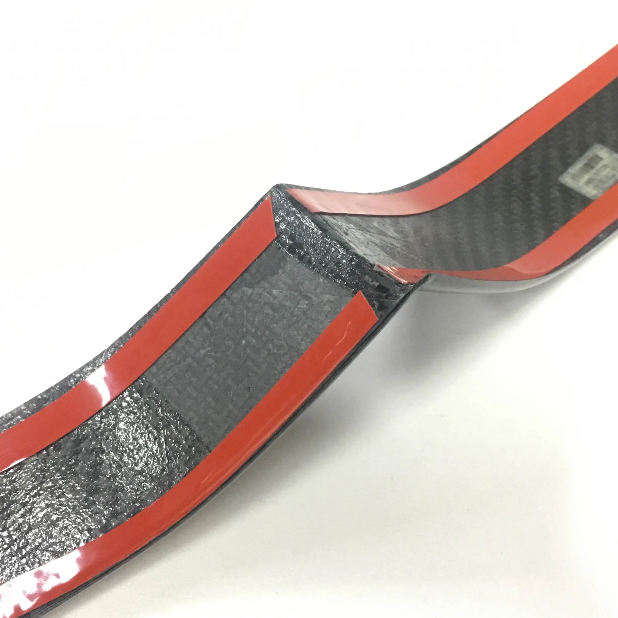 Real Carbon Fiber Front Bumper Inlay For Tesla Model X 2017-2025 