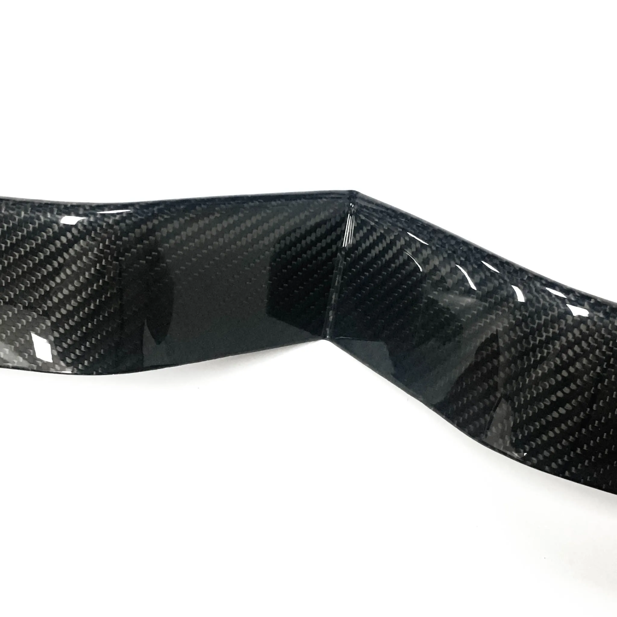 Real Carbon Fiber Front Bumper Inlay For Tesla Model X 2017-2025 