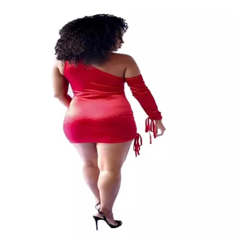 Red Velvet Dress