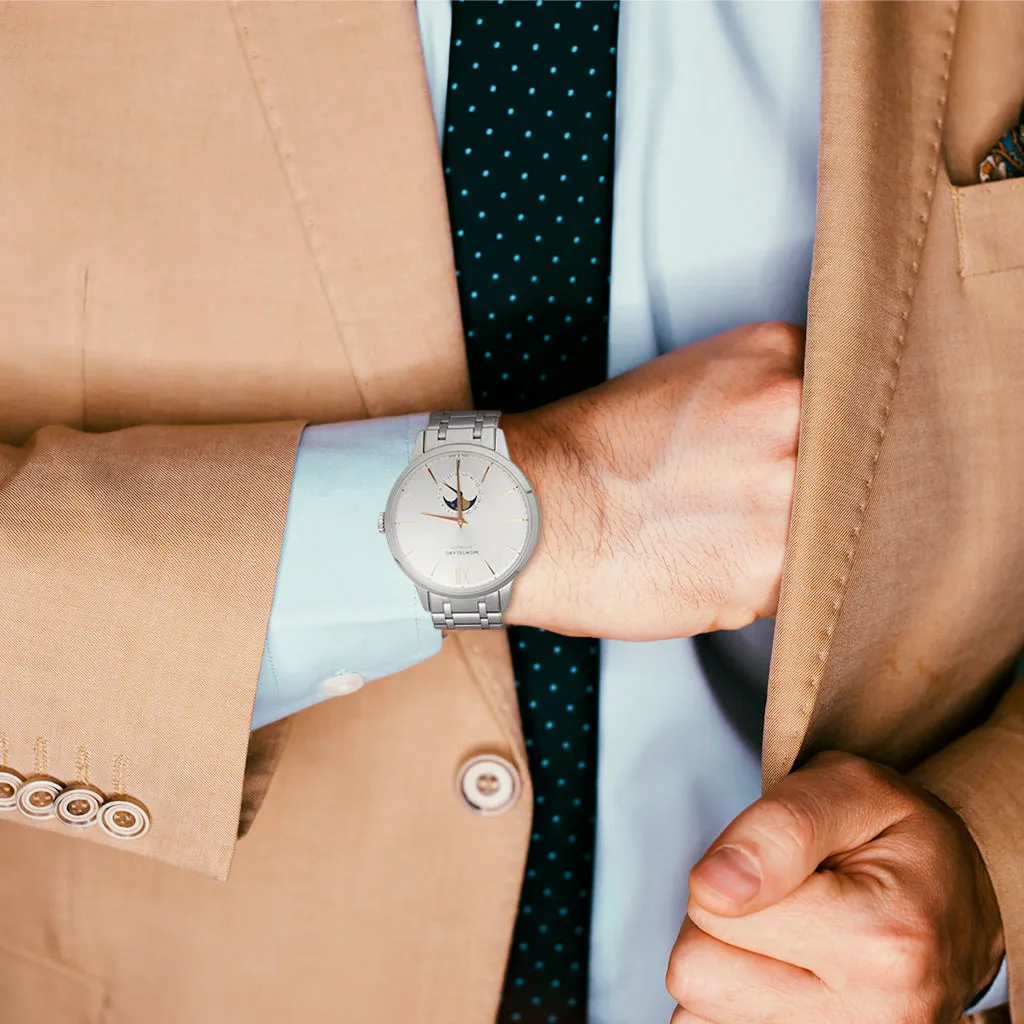 Reloj Montblanc para caballero modelo Meisterstuck Heritage Moonphase.