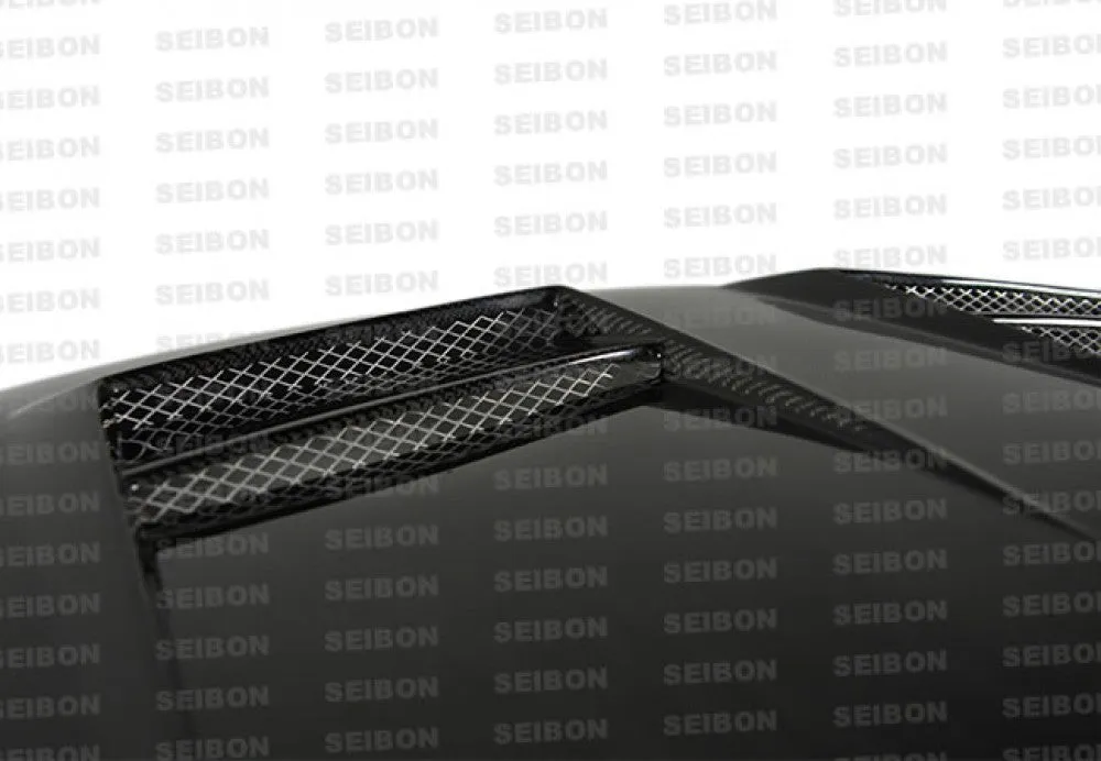 SEIBON Carbon Fiber Hood VW Golf / Golf GTI / Golf R MK6 (10-14) DV Vented/TM/OEM Style