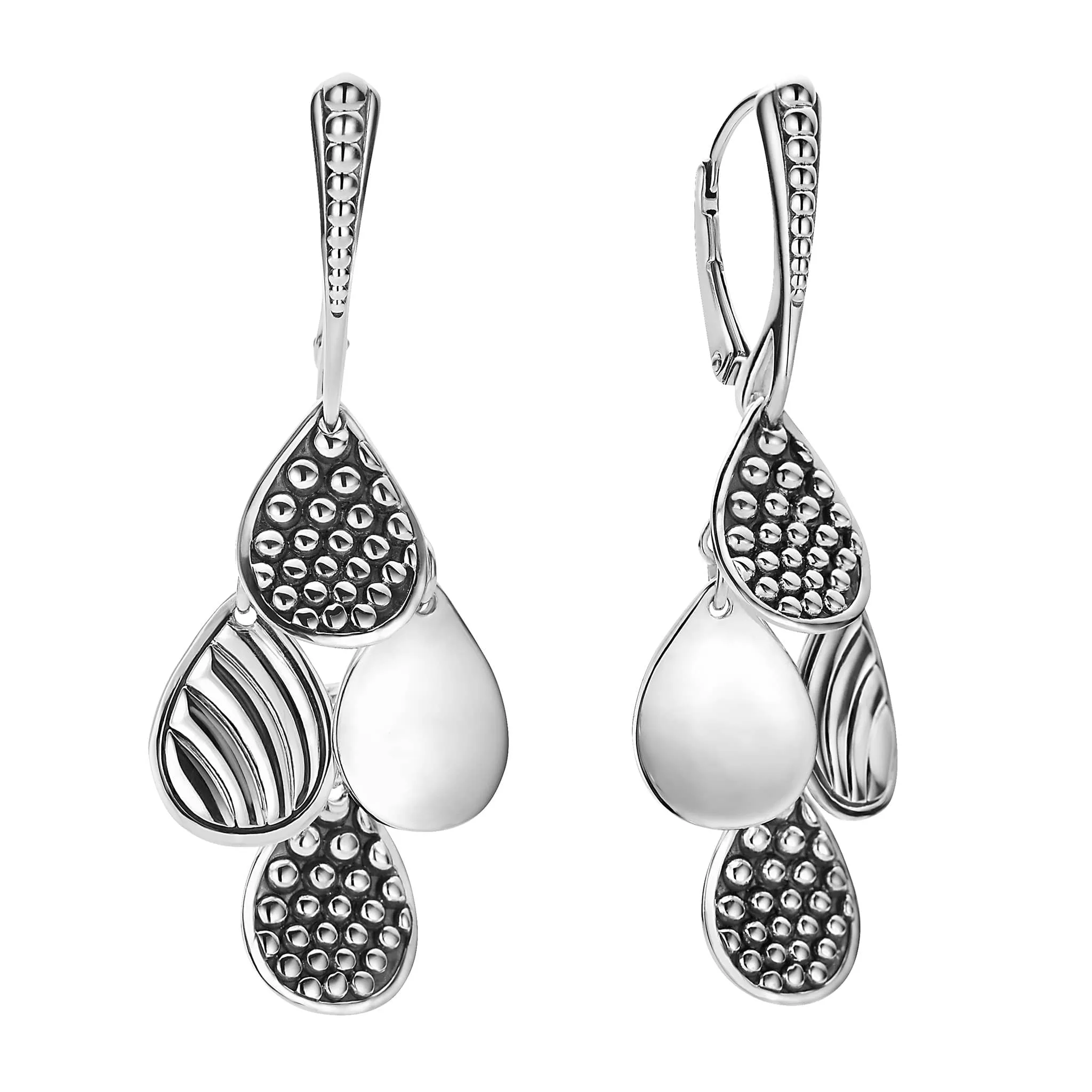 Signature Caviar Drop Earrings