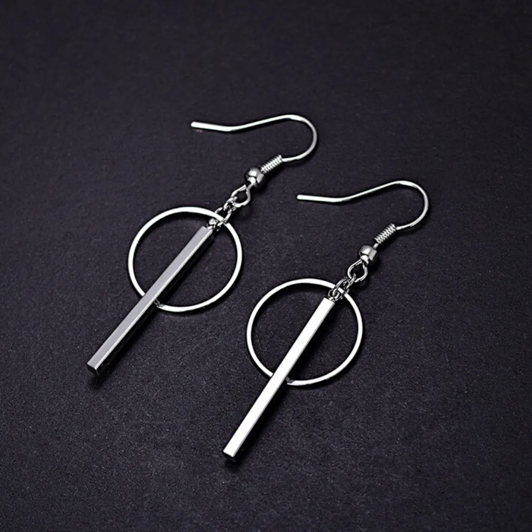 Sterling Silver Linked Earrings