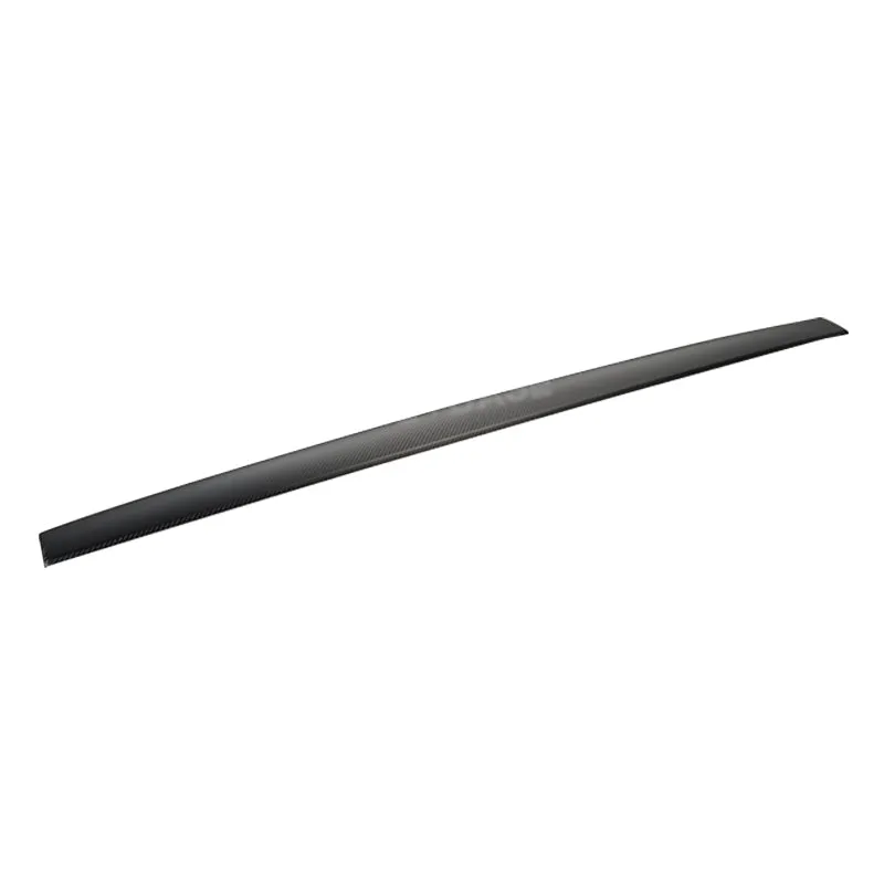 Tesla Model Y 3 Carbon Fiber Interior Accessories Dashboard Front Door Cover Trim
