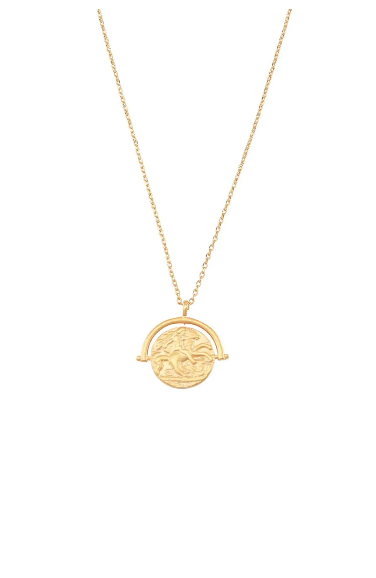 Tobie Coin Necklace Gold