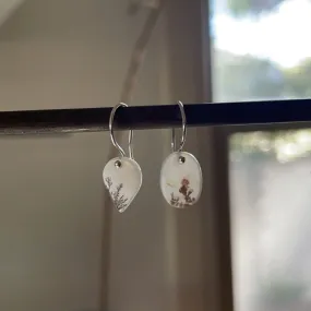 Together dendritic earrings