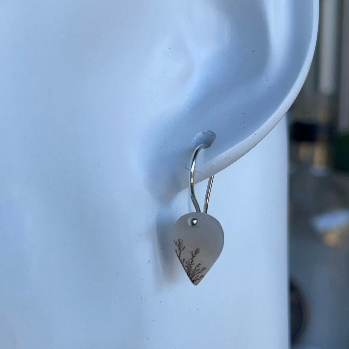 Together dendritic earrings