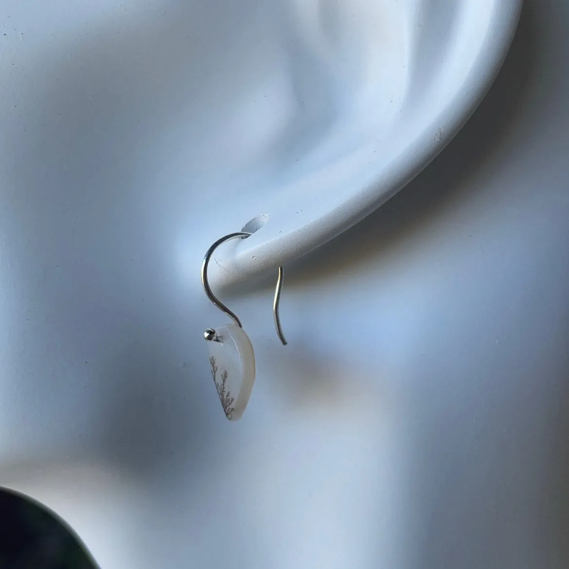 Together dendritic earrings