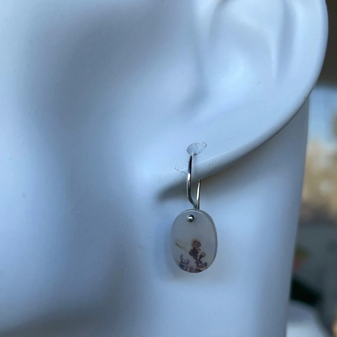 Together dendritic earrings