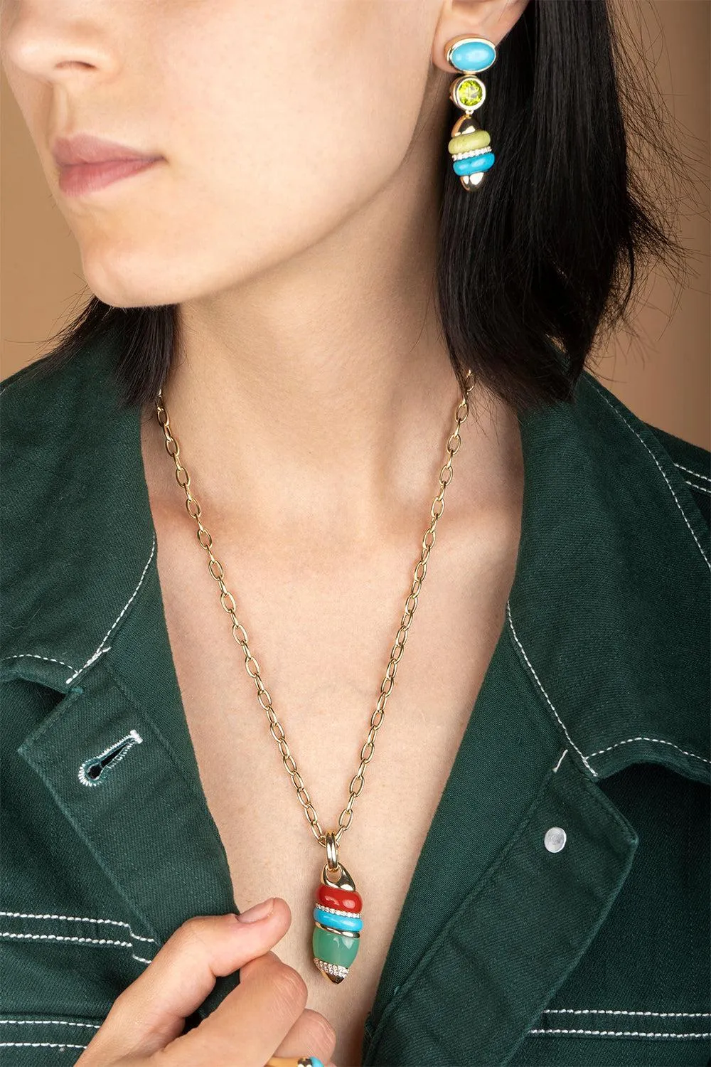 Turritella Drop Earrings