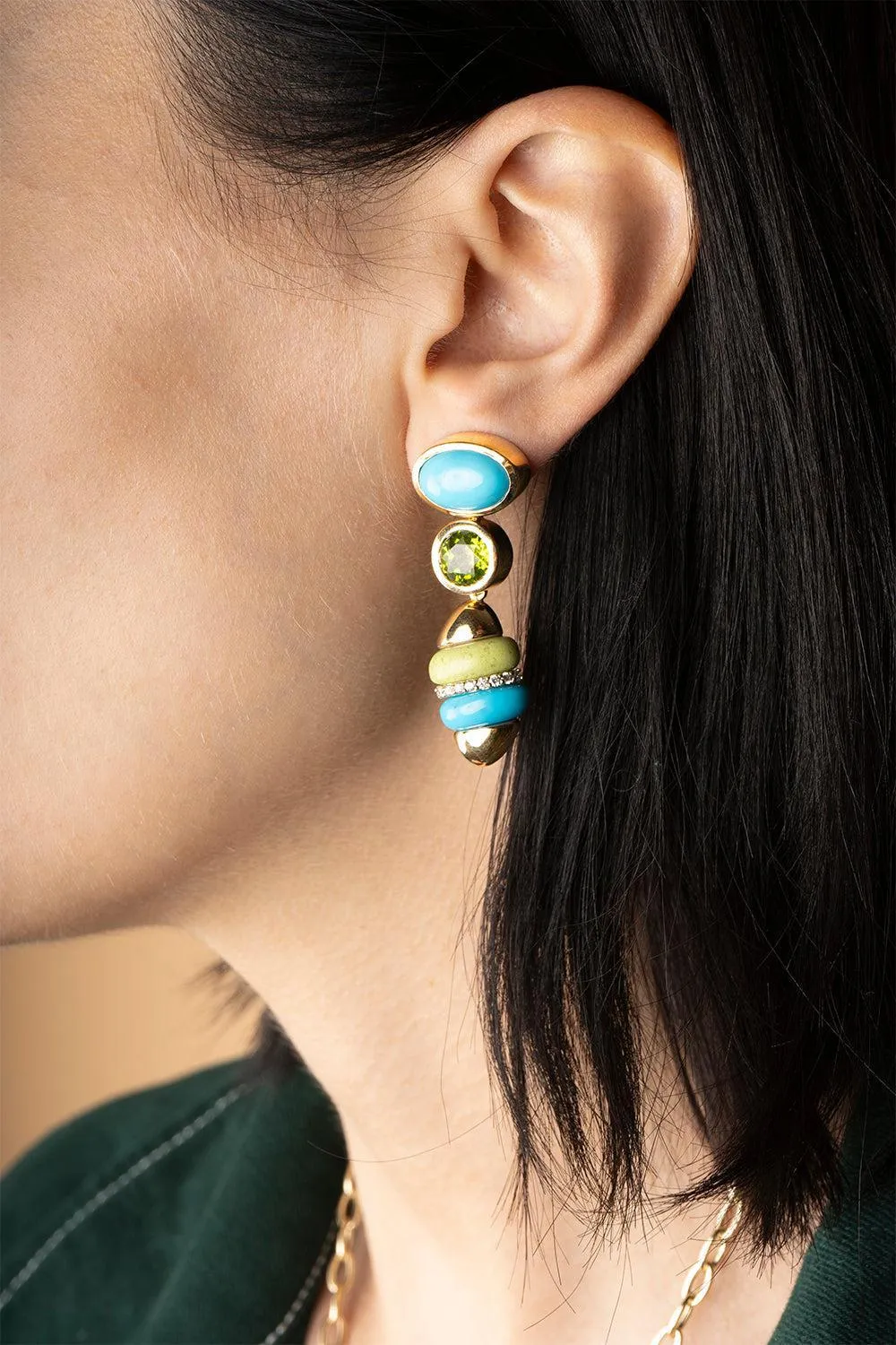 Turritella Drop Earrings