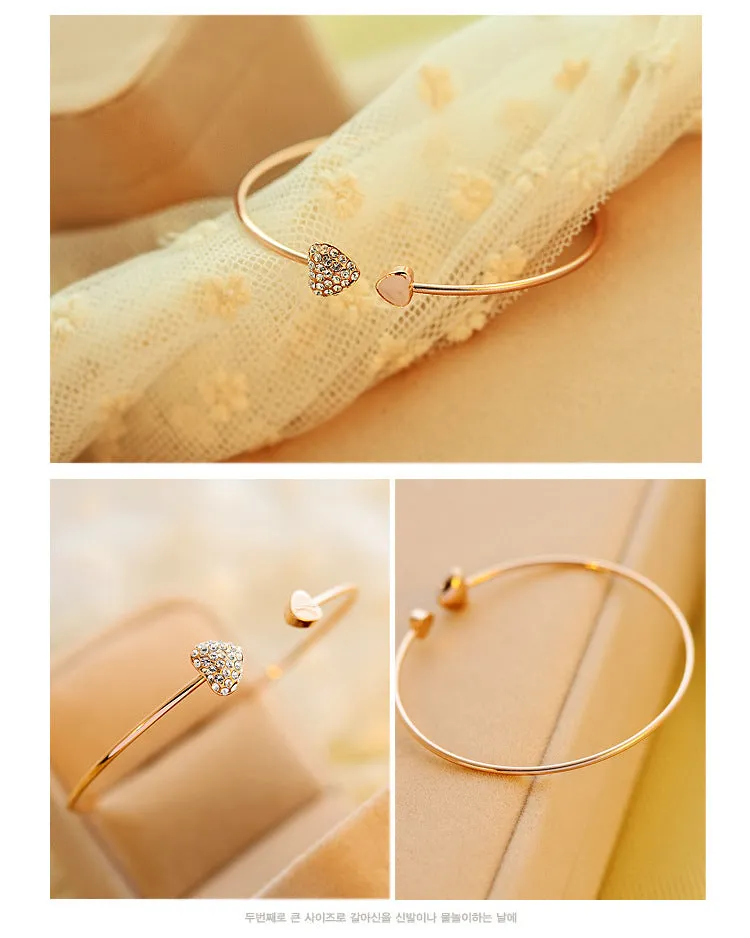 Twin Hearts Bracelet
